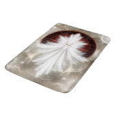 Angel Wings Snowflake Bath Mat Badematte (Schrägansicht)