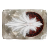 Angel Wings Snowflake Bath Mat Badematte (Vorderseite)