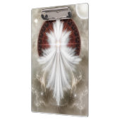 Angel Wings Snowflake Clipboard Klemmbrett (Links)