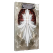 Angel Wings Snowflake Clipboard Klemmbrett (Rechts)