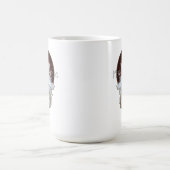 Angel Wings Snowflake Frohe Weihnachten TW ISO Kaffeetasse (Mittel)