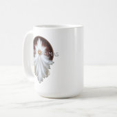 Angel Wings Snowflake Frohe Weihnachten TW ISO Kaffeetasse (Vorderseite Links)