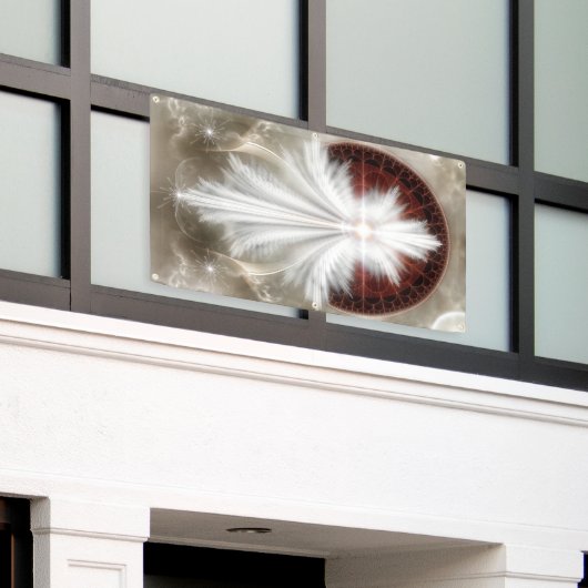 Angel Wings Snowflake NL Banner (Äußeres Gebäude)