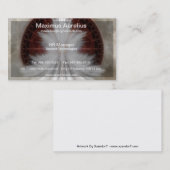 Angel Wings Snowflake Visitenkarte (Vorne/Hinten)