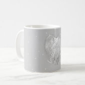 ANGEL WINGS Sparkle Heart Kaffeetasse (Vorderseite Links)