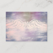 Angel Wings Spirituelle Lightworker Business Card Visitenkarte (Vorderseite)