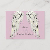 Angel Wings Spirituelle Lightworker Business Card Visitenkarte (Vorderseite)