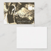 Angel Wings Spirituelle Lightworker Business Card Visitenkarte (Vorne/Hinten)