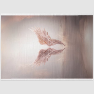 Angel Wings tanzen im Himmel Dekoupage Seidenpapier