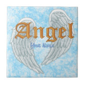 Angel Wings Tile Fliese (Vorderseite)