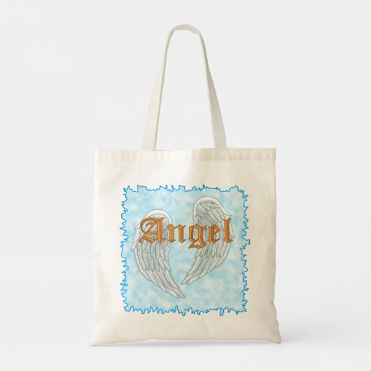 Angel Wings Tote Bag Tragetasche (Rückseite)