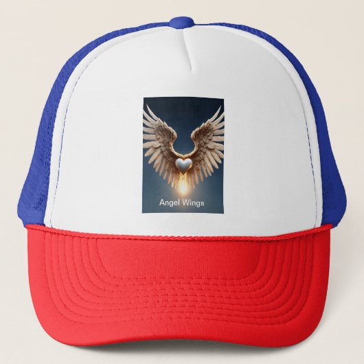 Angel Wings Truckerkappe (Vorderseite)