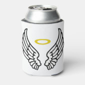 Angel Wings und Halo Dosenkühler (Kanne Rückseite)