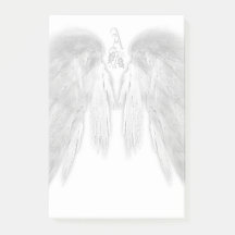 ANGEL WINGS White Himmlisch Holly Monogram