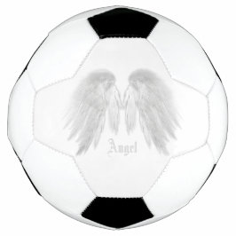 ANGEL WINGS White Individuelle Name Fußball
