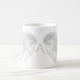 ANGEL WINGS White Monogram Kaffeetasse