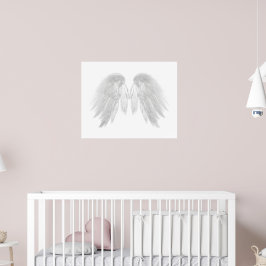 ANGEL WINGS White Poster