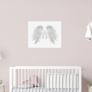 ANGEL WINGS White Poster