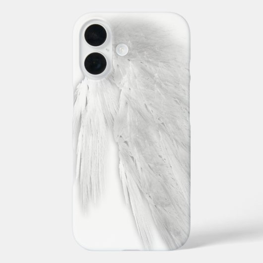 ANGEL WINGS White Right Customizable Case-Mate iPhone Hülle (Rückseite)