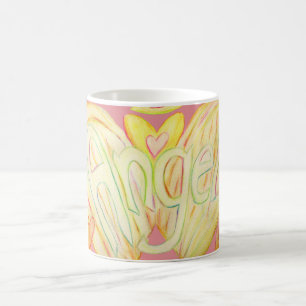 Angel Wings Word Art Custom Coffee Cups Kaffeetasse