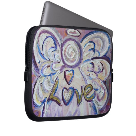 Angel Word Liebe Computer Sleeve Electronics Bag (Vorne Rechts)