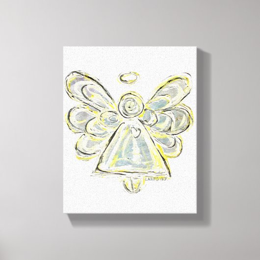 Angel Wrapped Canvas Wall Art Leinwanddruck (Vorderseite)