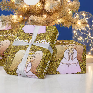 Angel Wrapping Paper Geschenkpapier