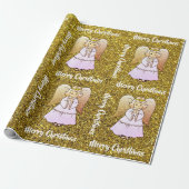 Angel Wrapping Paper Geschenkpapier (Ungerollt)