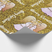 Angel Wrapping Paper Geschenkpapier (Ecke)