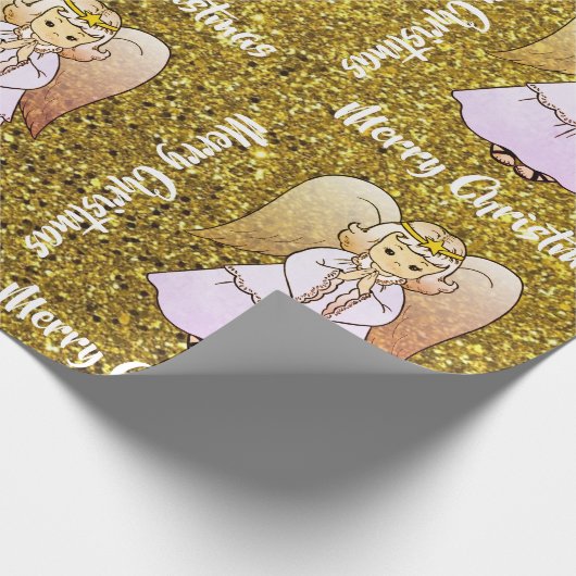 Angel Wrapping Paper Geschenkpapier (Ecke)
