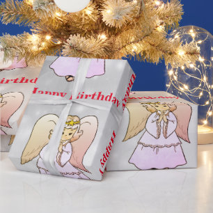 Angel Wrapping Paper Geschenkpapier