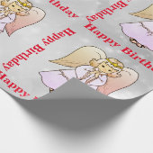 Angel Wrapping Paper Geschenkpapier (Ecke)