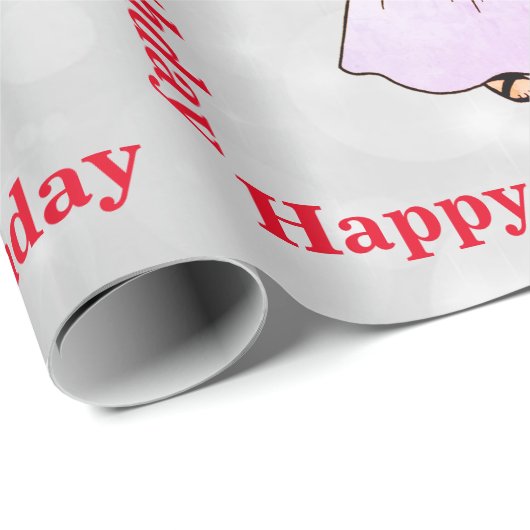 Angel Wrapping Paper Geschenkpapier (Rolleneckpunkt)