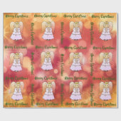 Angel Wrapping Paper Geschenkpapier (Flach)