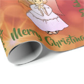 Angel Wrapping Paper Geschenkpapier (Rolleneckpunkt)