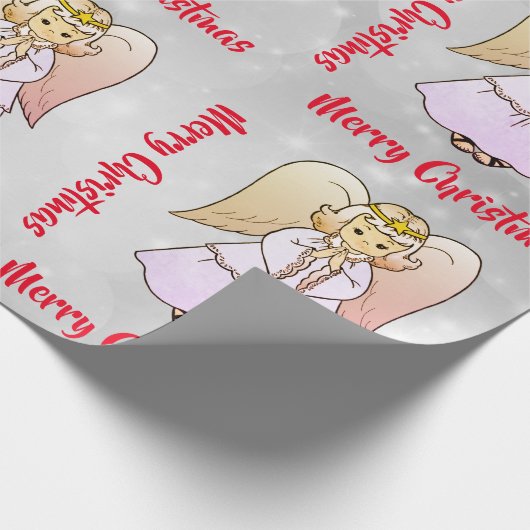 Angel Wrapping Paper Geschenkpapier (Ecke)