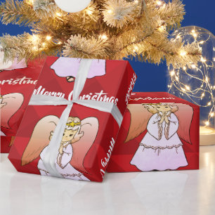 Angel Wrapping Paper Geschenkpapier