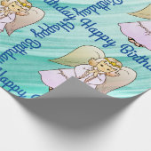 Angel Wrapping Paper Geschenkpapier (Ecke)