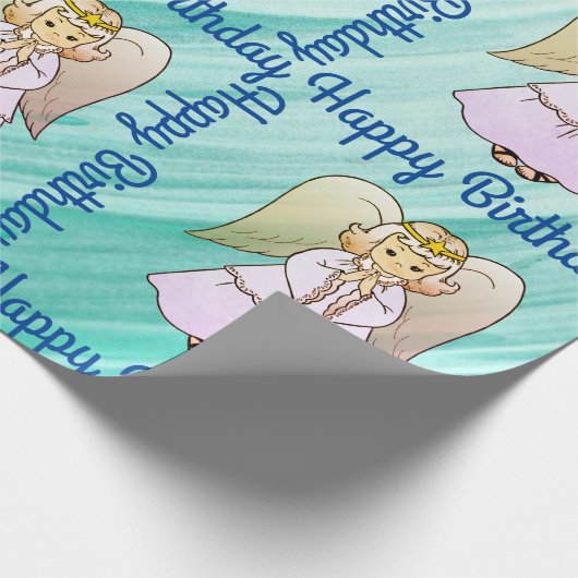 Angel Wrapping Paper Geschenkpapier (Ecke)