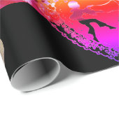 ANGEL WRAPPING PAPIER FÜR DEN Valentinstag Geschenkpapier (Rolleneckpunkt)