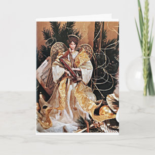 "ANGEL WÜNSCHT DIESE CHRISTMAS-SAISON" KARTE