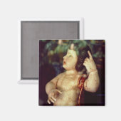 Angel zeigt das Way Magnet (Vorderseite/Rückseite)