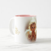 Angel Zweifarbige Tasse (Vorderseite Links)