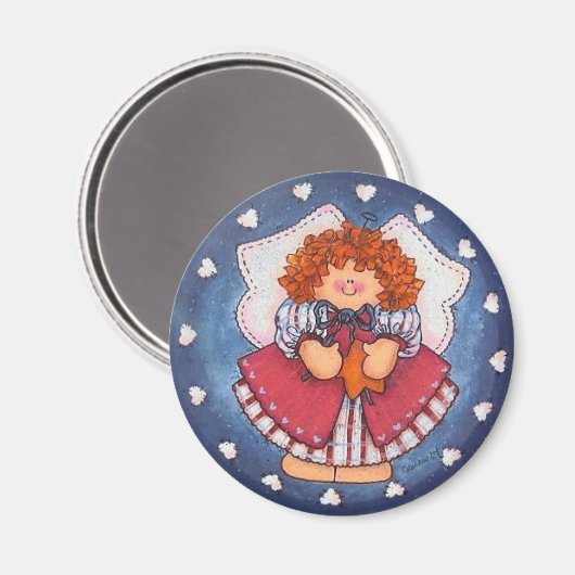 Angela Angel Magnet (Vorderseite/Rückseite)