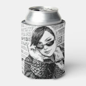 Angela Bingham Drink Coozy Dosenkühler (Kanne Vorderseite)