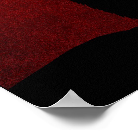 Angela Carter Zitat Minimalistisches Poster (Ecke)