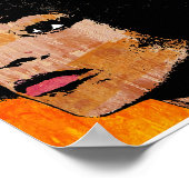 ANGELA DAVIS (FARBE) POSTER (Ecke)