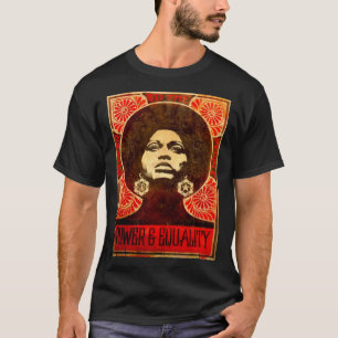 Angela Davis Plakat 1971 Klassischer T - Shirt
