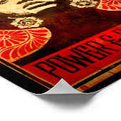 Angela Davis Poster 1971 Sticker (Ecke)