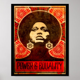 Angela Davis Poster 1971 Sticker